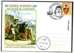 Henry Hudson 1611-2011 - 400 Years Of Death. Turda 2011. - Polar Explorers & Famous People