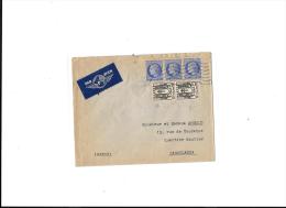 PARIS – Bureau CentralLSI - Tarif PA « MAROC » à 2F.  (1.10.1945/31.12.1945) - 1927-1959 Lettres & Documents