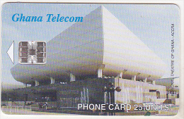 Ghana Old Phonecard - National Theatre Of Ghana - 25 Units - 01/98 - Ghana