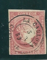 Spain 1855 4 Cuartos. Cordoba Tipo II La Carlota - Postfris – Scharnier