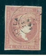 Spain 1855 4 Cuartos. Murcia Mula - Postfris – Scharnier