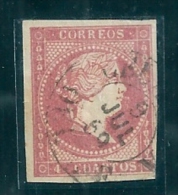 Spain 1855 4 Cuartos. Orense Celanova Tipo I - Nuevos