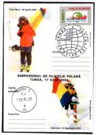 Uca Marinescu At North Pole 28.04.2001 And At South Pole 24.12.2001. Turda 2004. - Polar Exploradores Y Celebridades
