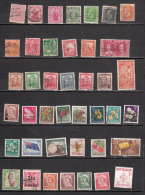 NOUVELLE ZELANDE LOT DE 41 TIMBRES DIFFERENTS - Lots & Serien