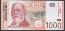 SERBIA  P60a   1000   DINARA   2011   # AC     AU- UNC. - Serbie