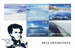 Ross Dependency 2012 Antarctica Erebus Volcano Vulkan Miniaturesheet MNH ** - Unused Stamps