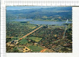 CANBERRA  -   A.C.T. -  Aérial Of Caberra Showing War Memorial, ANZAC  And Lake Burley Griffin - Canberra (ACT)