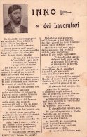 INNO  DEI  LAVORATORI  , Socialismo 1900 * - Partidos Politicos & Elecciones
