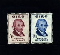 IRELAND/EIRE - 1959  BICENTENARY OF GUINNES BREWERY  SET MINT NH - Ungebraucht