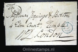 France: 1832 Complete Letter Paris To London, 60 PP Cancel - 1801-1848: Precursors XIX