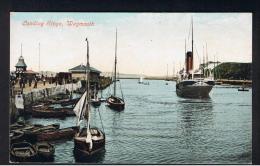 RB 964 - Early Postcard - Landing Stage & Boats - Weymouth Dorset - Weymouth