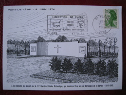 Flers : Pont-de-vère, 9 Juin 1974 (libération De Flers ) - WW1 (I Guerra Mundial)