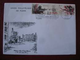 Flers : Place Des Cinq Becs(libération De Flers ) - WO1