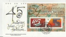 =UNO WIEN FDC 1990 - FDC