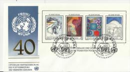 =UNO WIEN FDC 1990 - FDC