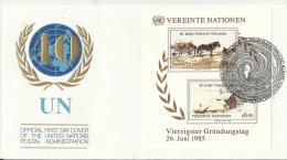 =UNO WIEN FDC 1990 - FDC