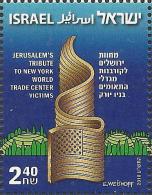 Israel - 2010 - Jerusalem's Tribute To New York World Trade Center Victims - Mint Stamp - Unused Stamps (without Tabs)