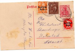 Nr. 400, Postkarte, 1922, Kulmbach - Andere & Zonder Classificatie