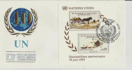 =UN GENF  FDC 1985 - FDC