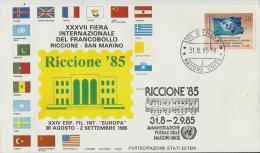 =UN GENF  FDC 1985 - FDC