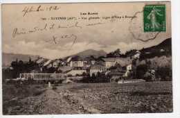 05 - Savines - Vue Générale - Ligne De Gap à Briançon - Cachet Ambulant Postal Gap à Briançon - 1912 - Autres & Non Classés