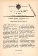 Original Patentschrift - Adalbert Schmidt In Osterode / Ostróda I. Ostpreussen , 1885 , Saatmaschine , Agrar !!! - Machines