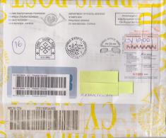 Cyprus Registered Cover Pack To Holland 2009 With First Day Cancellations Christmas -  European Court Of Human Rights - Storia Postale