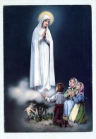 FÁTIMA - Imagem De Nossa Senhora E Os Pastorinhos  (2 Scans) - Santarem