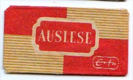 RAZOR BLADE RASIERKLINGE AUSLESE - Rasierklingen