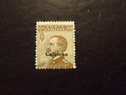 CALINO 1912 RE 40 C USATO - Egée (Calino)