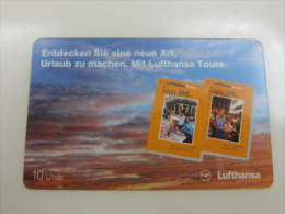 Sprint Prepaid Phonecard,Lufthansa Tours,used - [2] Mobile Phones, Refills And Prepaid Cards