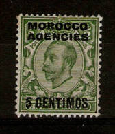 MOROCCO AGENCIES1912 5c On ½d SG 126  MOUNTED MINT Cat £4.25 - Morocco Agencies / Tangier (...-1958)