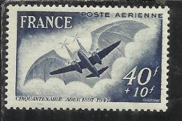 FRANCIA 1948  POSTA AEREA AEREO D´ADER MH - FRANCE POSTE AERIENNE AVION D´ADER - 1927-1959 Ungebraucht