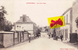 COURTOMER - Rue De La Poste - Superbe Carte Très Animée - Courtomer