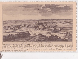 FLORENNES : Vue De La Ville Vers 1740 - Florennes