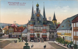 Wernigerode  Marktplatz Mit Rathaus  Germany  S-538 - Wernigerode