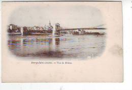 07. BOURG SAINT ANDEOL . VUE SUR LE RHONE. CARTE NUAGE - Bourg-Saint-Andéol