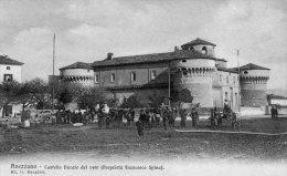 [DC6887] AVEZZANO (L'AQUILA) - CASTELLO DUCALE DEL 1490 - PROPRIETA' FRANCESCO SPINA - Old Postcard - Avezzano