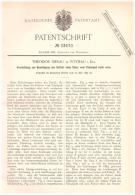 Original Patentschrift - Th. Bierau Dans Rothau I. Elsass , 1885, Protection Dans Une Chute, à Vélo , Bicycle !!! - Rothau