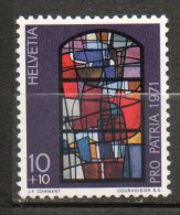 SUISS Pro  Patria 1971 N°878 - Unused Stamps