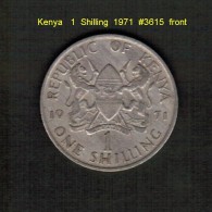 KENYA    1  SHILLING  1971  (KM # 14) - Kenia