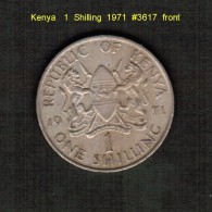 KENYA    1  SHILLING  1971  (KM # 14) - Kenia