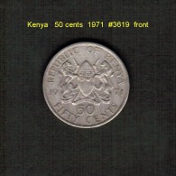 KENYA    50  CENTS  1971  (KM # 13) - Kenya