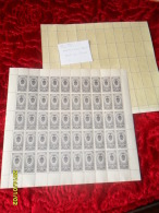 1952/53 FEUILLE Avec GOMME INTACTE  URSS N° 1639  ( 50TP/OBL  X 3,eur=150,ooeur ) - Full Sheets