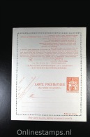 France: Carte Pneumatique , 1965 V 11 Not Used, Smaal Tear At Bottom - Pneumatic Post