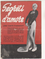 C1310 - SEGRETI D'AMORE L'Arciere Editrice Anni '30/DONNE/NELLY SERENA/LETIZIA GISSI BALLERINE MUSC HALL MILANO - Mode