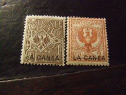 LA CANEA 1906 STEMMI 1-2 C NUOVO * - La Canea
