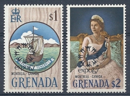 140010281  GRENADA   YVERT  Nº  229/30  */MH - Grenade (...-1974)