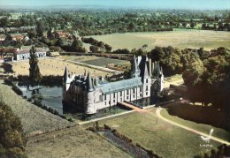 Mortrée 61 Le Chateau Vue Aérienne Carte Ecrite En 1967 - Mortree