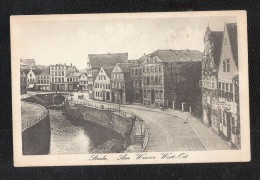 AK Stade, Am Wasser, West-Ostansicht  Unused - Stade